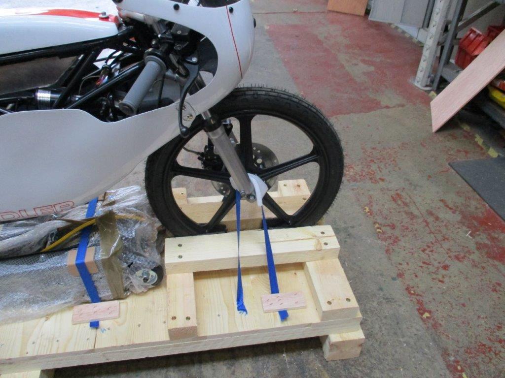 Motorbike shipping from the UK