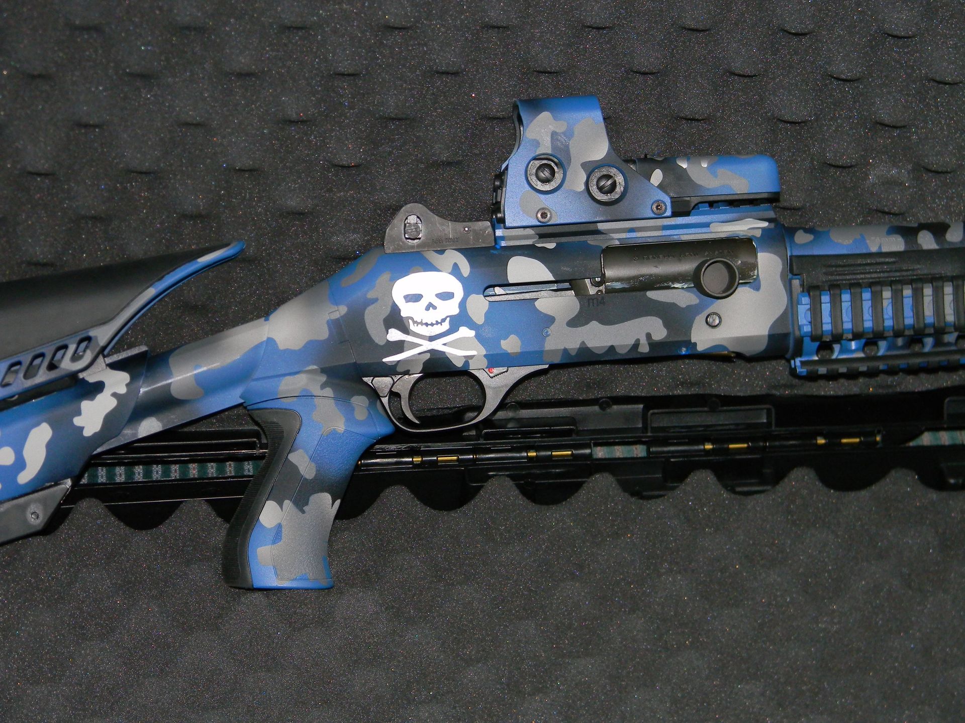 M4 Blue Camo