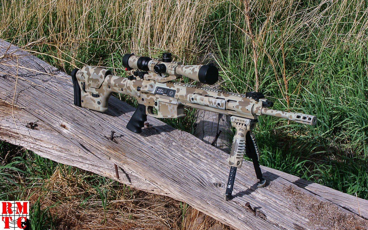 Ruger SR762 Flecktarn Camouflage