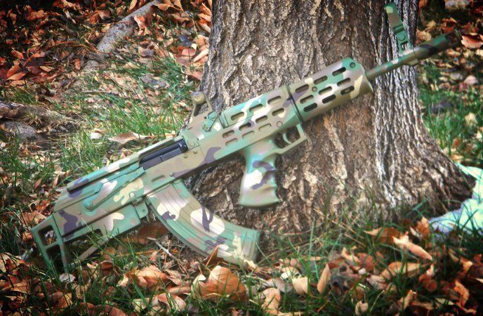 Multicam Bullpup AK-47