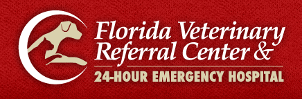 Logo for Florida Veterinary Referral Center & 24-Hour Emergency Hospital. 