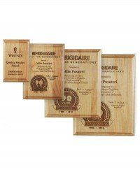Solid Red Alder plaque