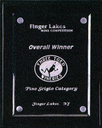 Hi-Gloss Ebony Acrylic Floating Plaque
