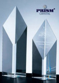 Optic Crystal Diamond Tower Optic Crystal Diamond Tower