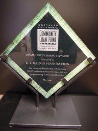 Acrylic Square Plaque With Cast Metal Stand
