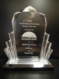 Acrylic Faceted Impress Award