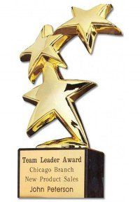 24K Goldplated Constellation Award