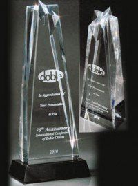 Acrylic Clear Star Towers