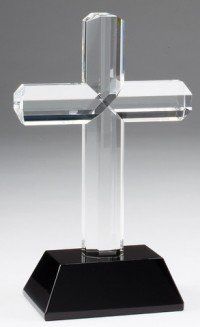 Custom - Optic Crystal Cross Award Custom - Optic Crystal Cross Award