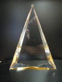 Acrylic Pinnacle Award Acrylic Pinnacle Award