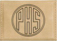 Leatherette Business Card Holder