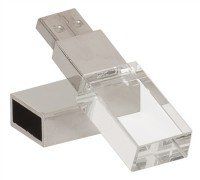Glass 4GB Flash Drive