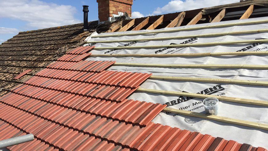 A building after our commercial roofing repair in Houston, TX