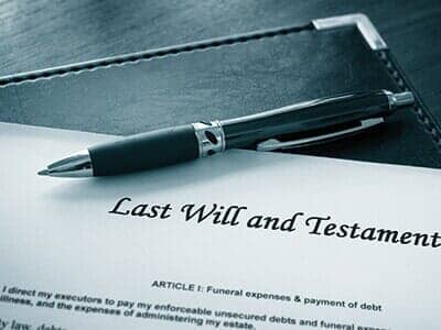 A pen and a form — Estate Planning in Naples, FL