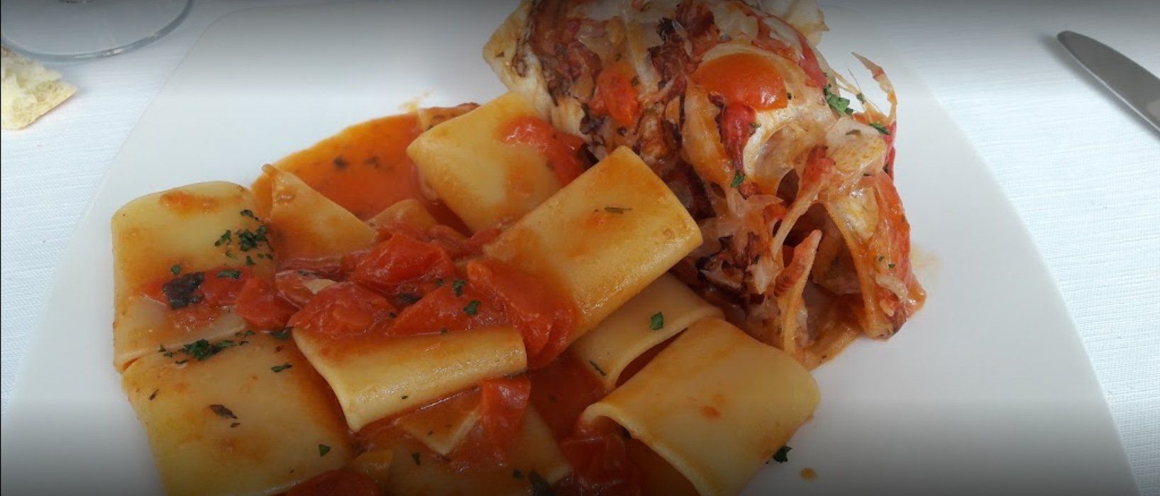 paccheri all'astice