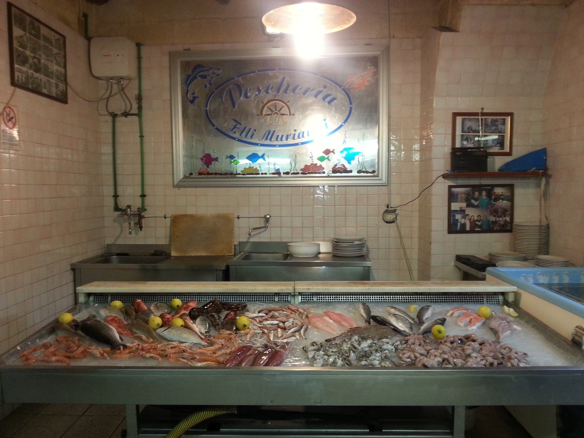 pesce crudo a Taranto