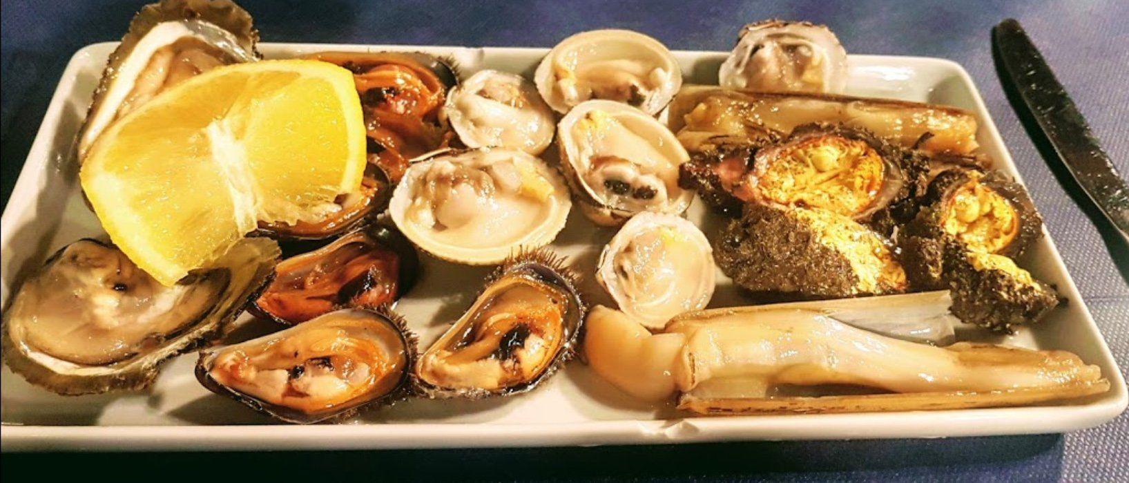 piatto di cozze crude
