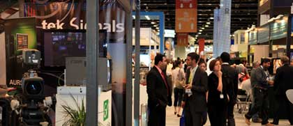 Cabsat(デジタルメディア、ブロードキャスト業界の展示会) Cabsat(デジタルメディア、ブロードキャスト業界の展示会)