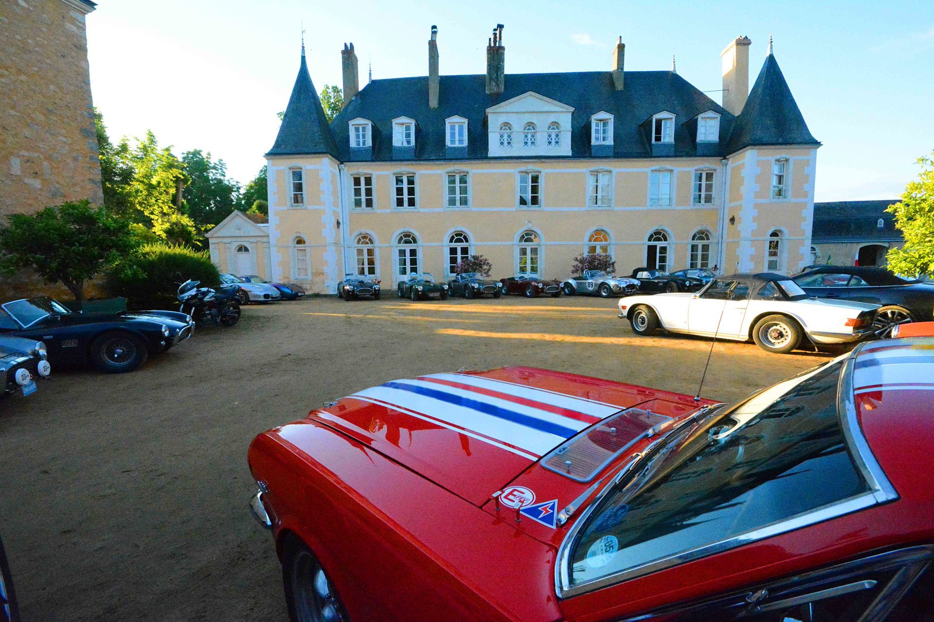 Chateau de Dobert Courtyard