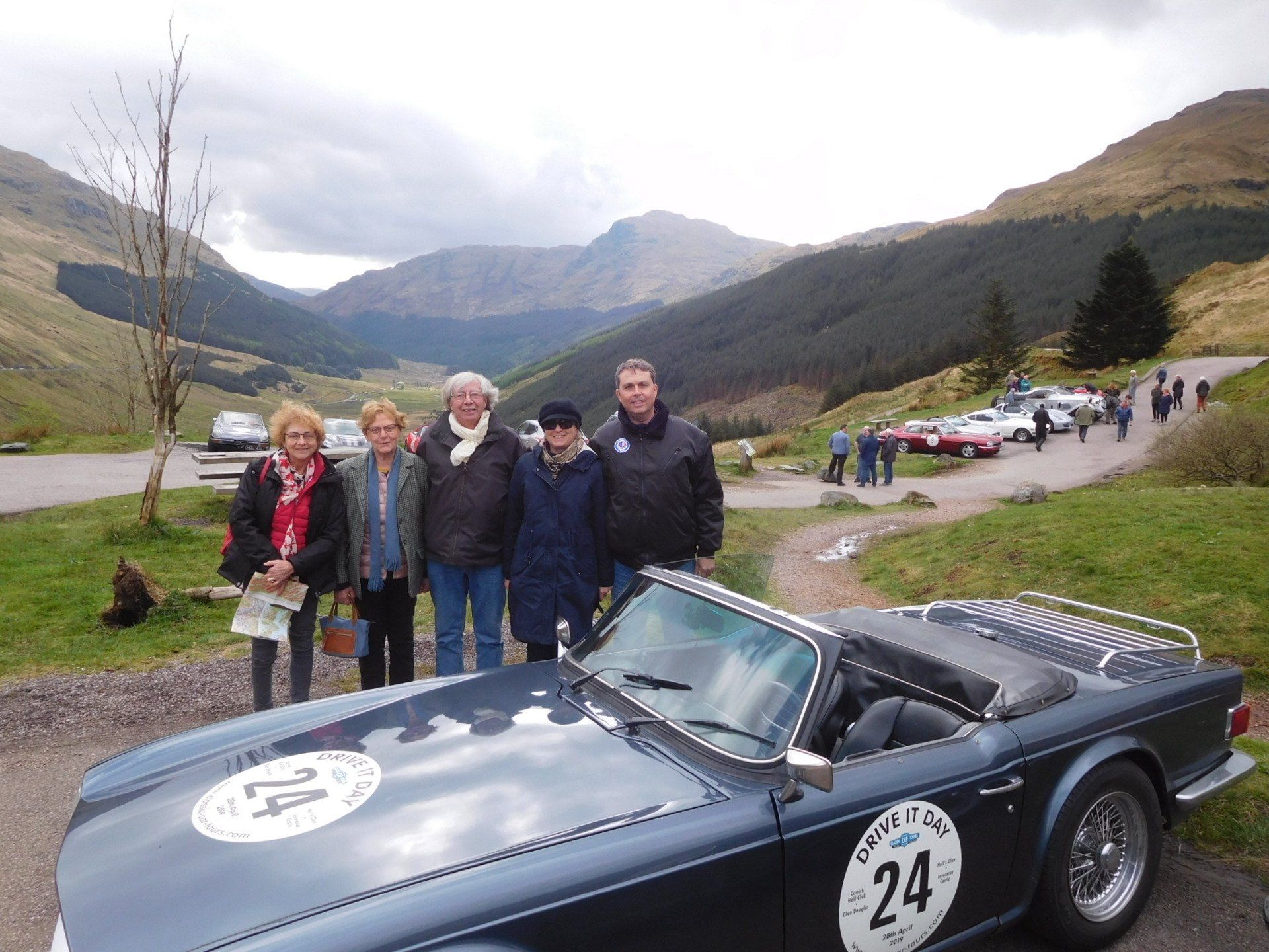 Triumph TR6 Drive It Day Scotland