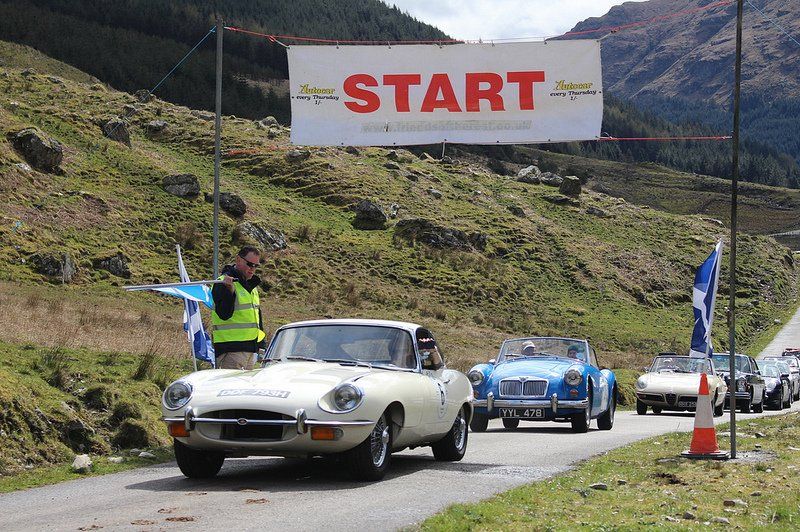 Jaguar E-Type Drive It Day