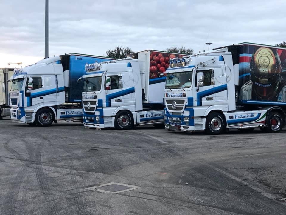tre camion