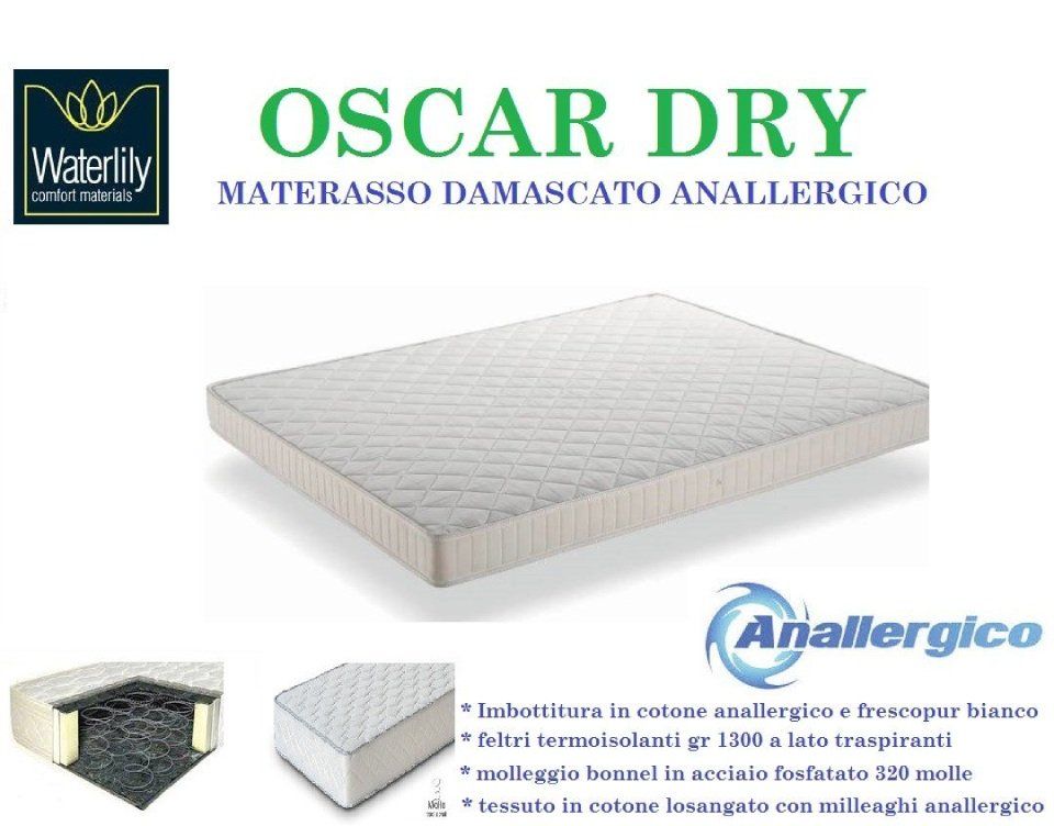 caratteristiche di materasso damascato anallergico