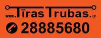 Tīras Trubas logo un telefona numurs