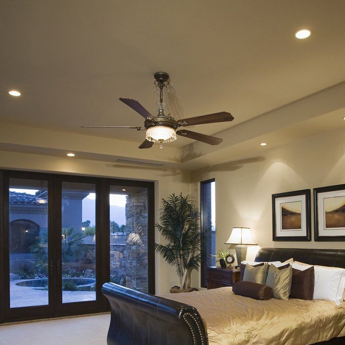 Ceiling Fan on the Bedroom — Grandview, WA — Tolman Electric, Inc