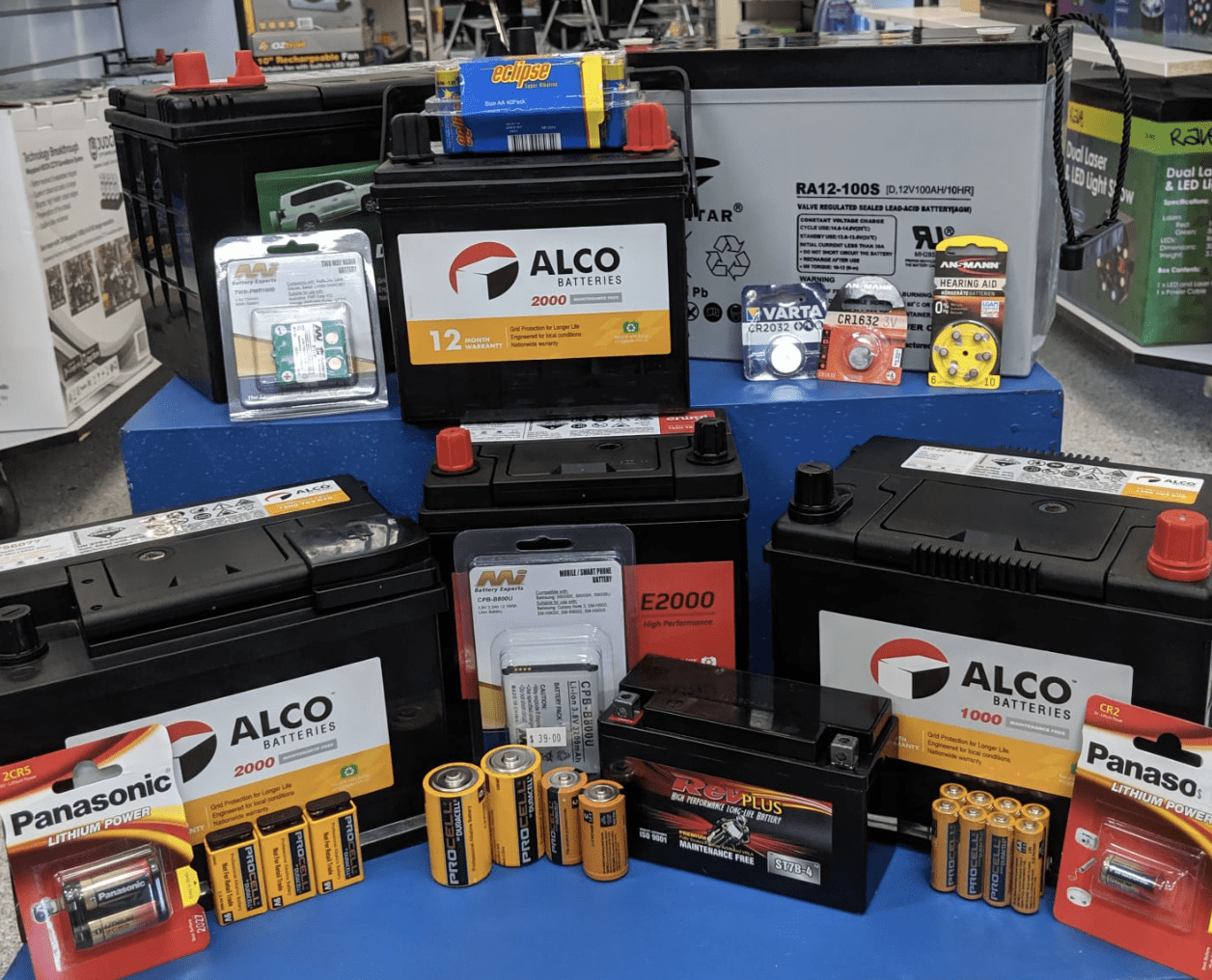 Varieties of Vehicle Batteries — Atlas Super Store in Mount Isa, QLD Varieties of Vehicle Batteries — Atlas Super Store in Mount Isa, QLD