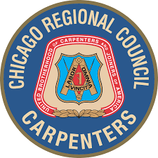 The logo for the chicago regional council of carpenters