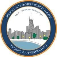 The logo for the chicagoland laborers district council training and apprentice fund.
