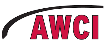 The awci logo is red and black on a white background.