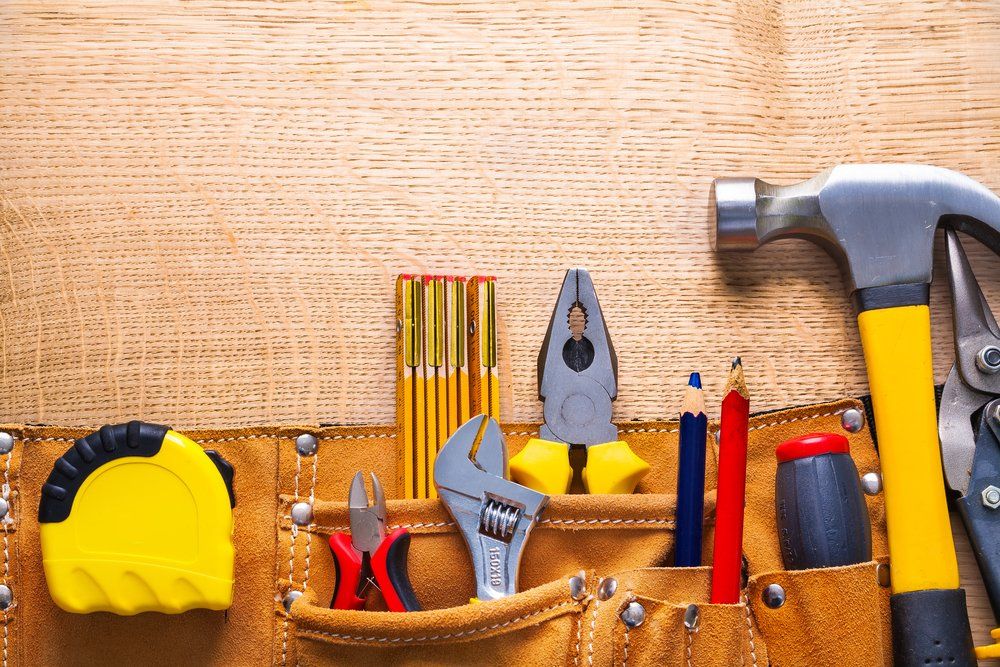 Set Of Tools In Toolbelt — Renovation Services in Tamworth, NSW