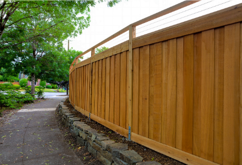walnut creek landscape fence installation