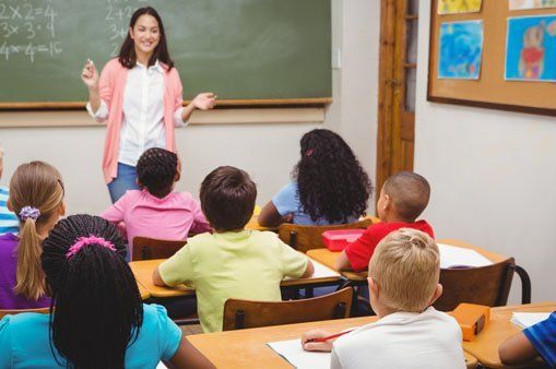 Montessori School — Teacher Discussing During Class in La Puente, CA Montessori School — Teacher Discussing During Class in La Puente, CA