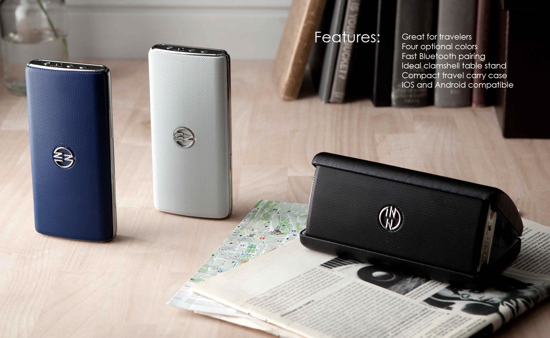 InnoFLASK 2.0 Personal Blue Tooth Speaker with microphone for music and hands free caommunication InnoFLASK 2.0 Personal Blue Tooth Speaker