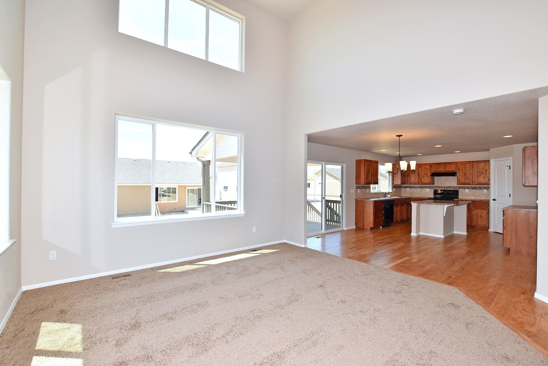 Large room with windows