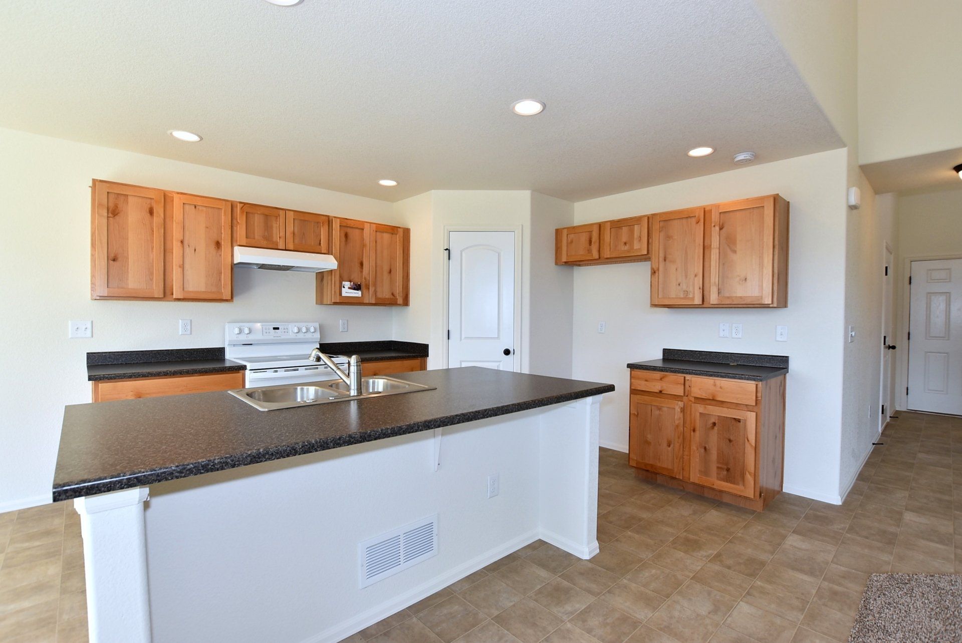 Kitchen with countertop