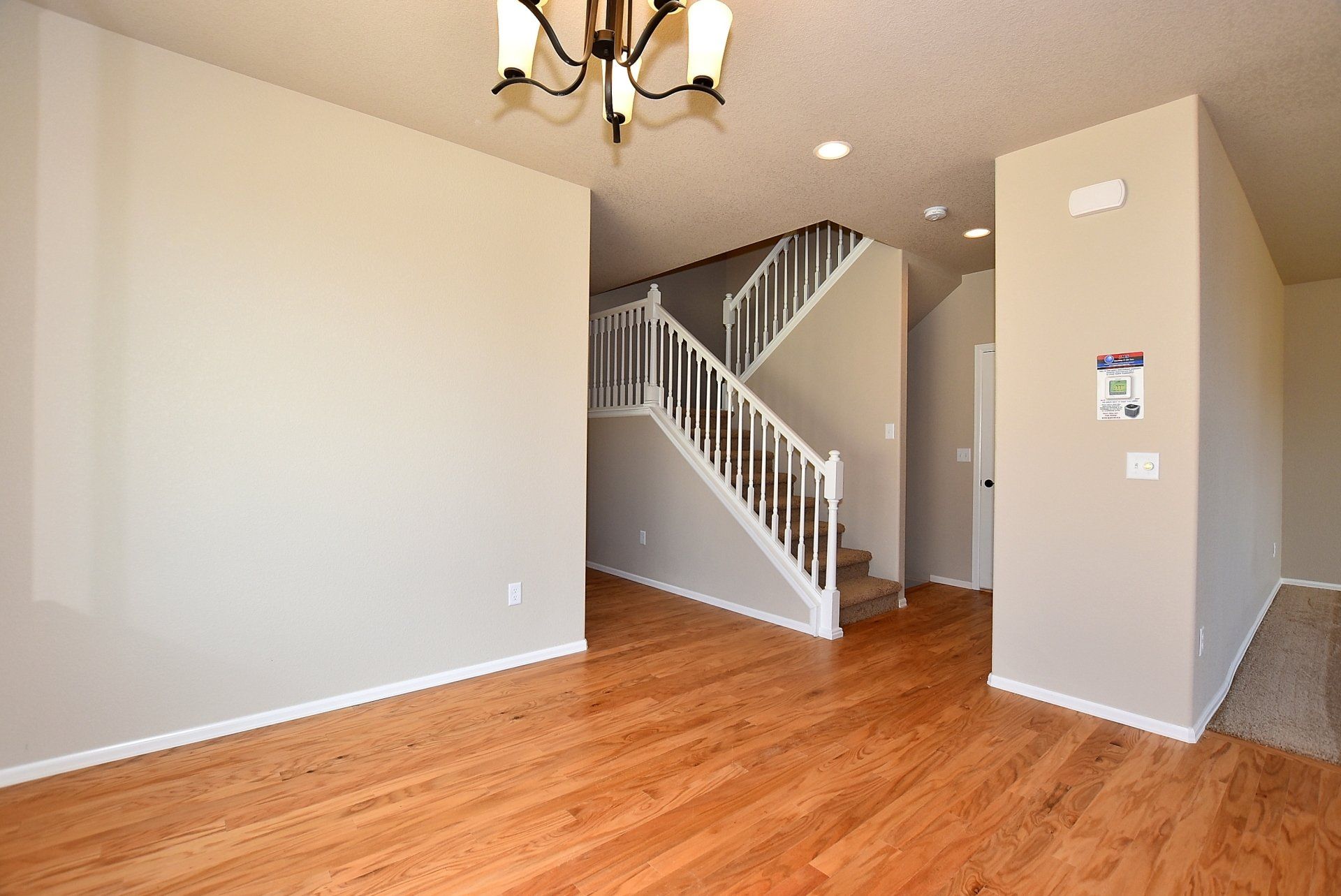 Stairway and entry room