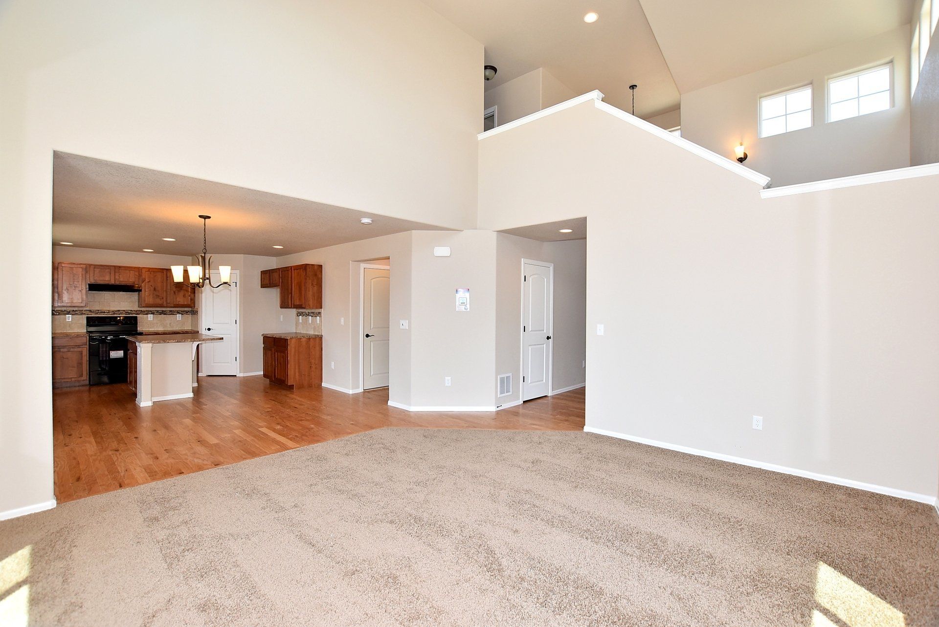 Large room with staircase