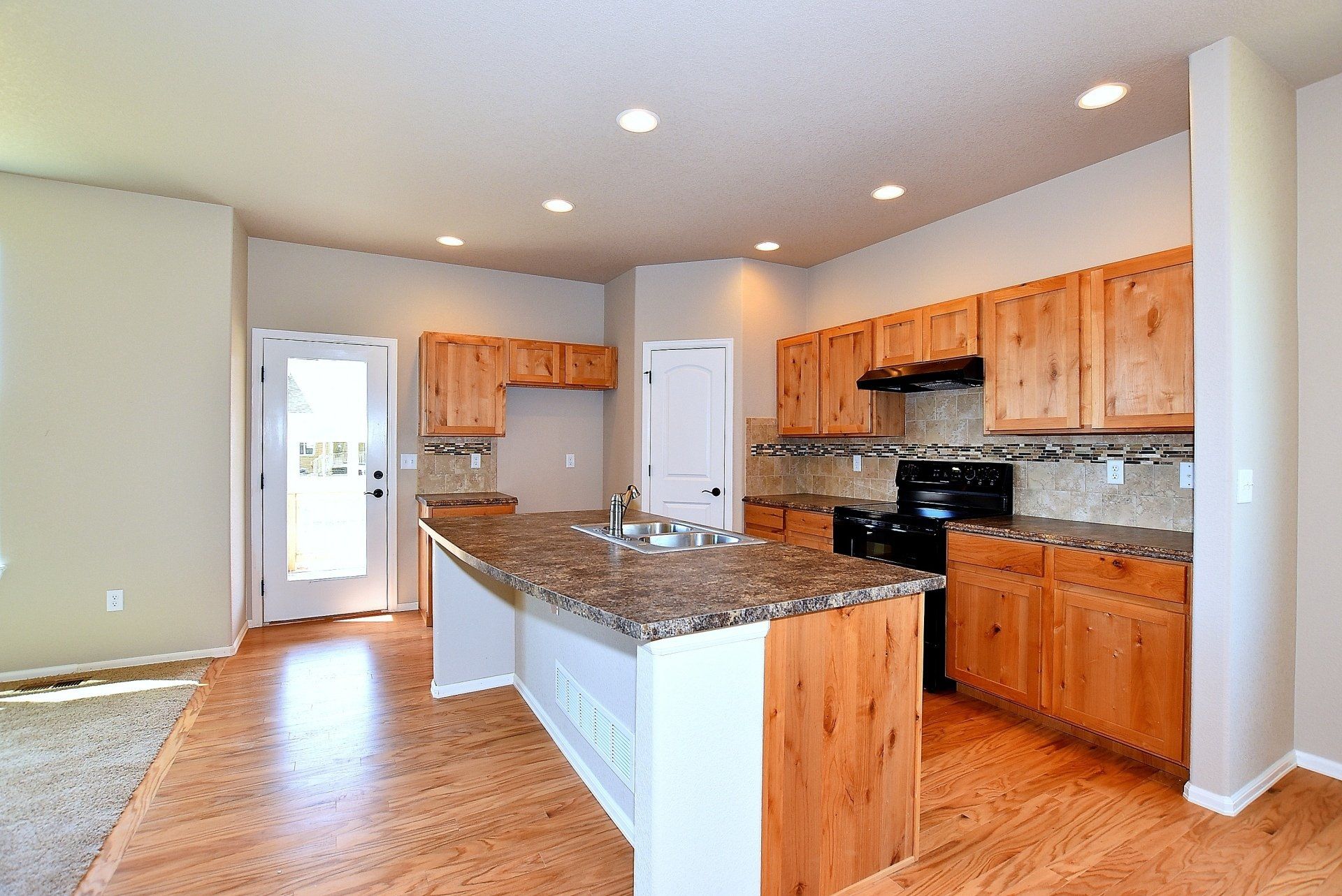 Kitchen and stove