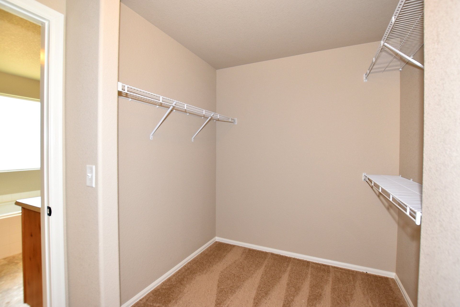Walk in closet