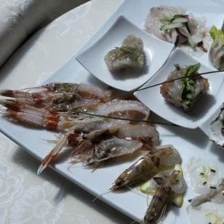 seafood crudité