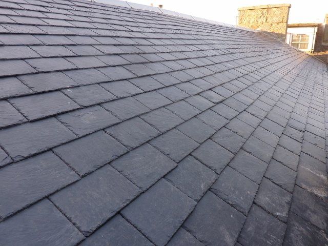 Slate roof