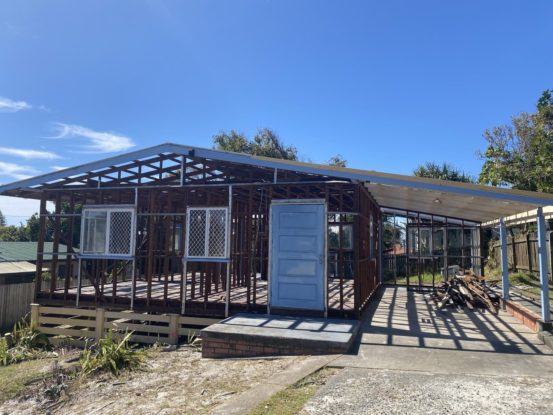 Construction Worker Ceiling Work — Allcoast Group Demolition Contractors from Strip Outs in Sunshine Coast, QLD