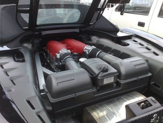 Car Engine Motor Ferrari — Roadside Assistance in Berkley Vale, NSW