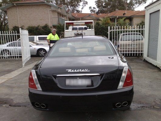 Black Maserati — Roadside Assistance in Berkley Vale, NSW