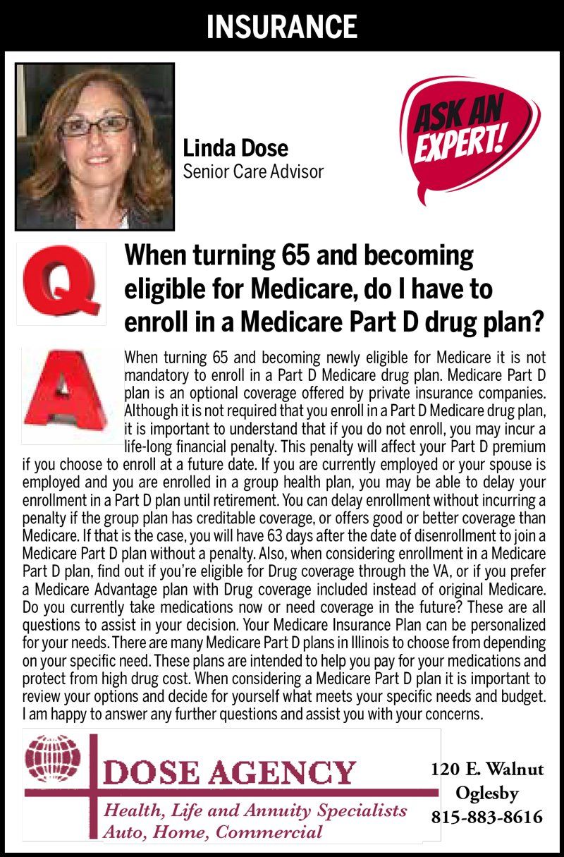Insurance — Medicare Part D Drug Plan in Oglesby, IL Insurance — Medicare Part D Drug Plan in Oglesby, IL