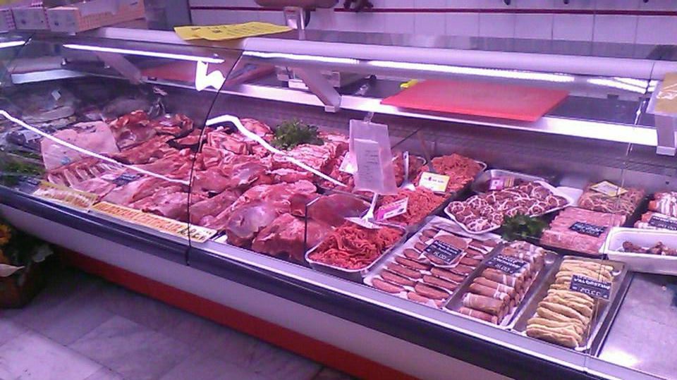 carne in banco macelleria